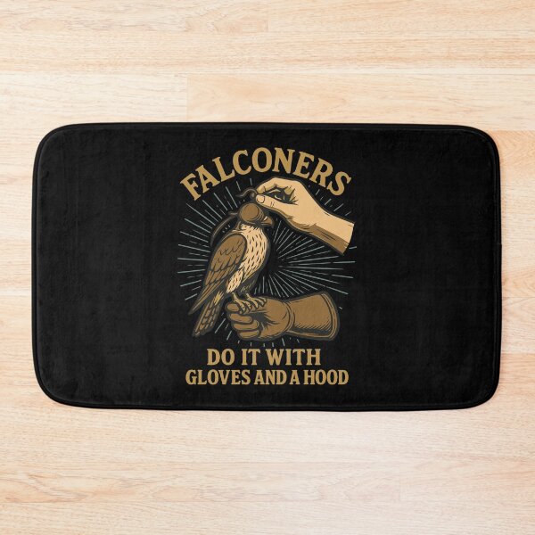 Item preview, Falconers Do It With Gloves And A Hood falcon designed and sold by LuminOrb.