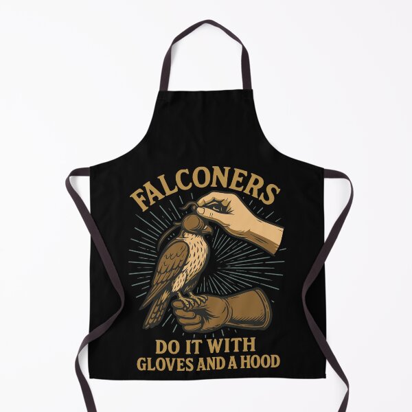 Item preview, Falconers Do It With Gloves And A Hood falcon designed and sold by LuminOrb.