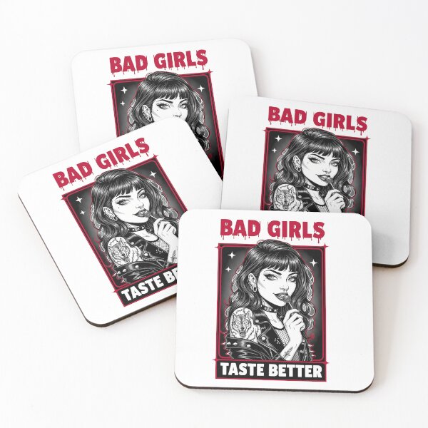 Item preview, BAD GIRLS TASTE BETTER T-SHIRT HALLOWEEN T-SHIRT designed and sold by Monrue66 .
