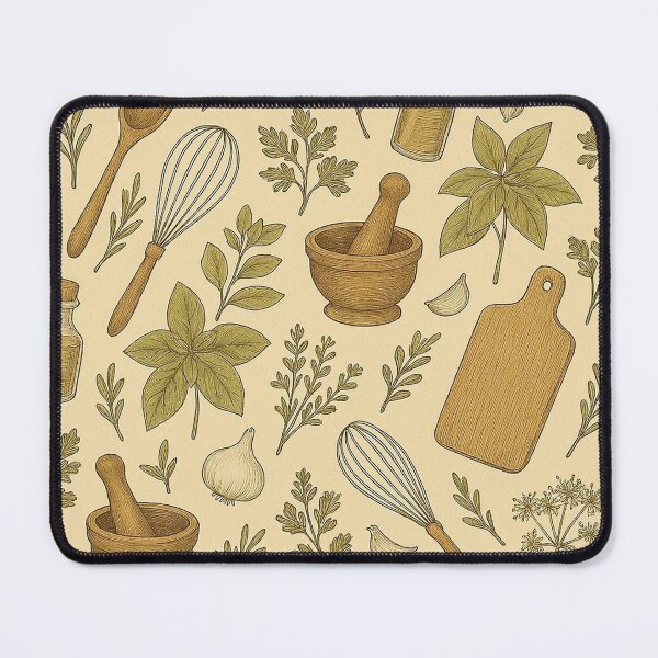 Item preview, Vintage Herb Garden Pattern Kitchen designed and sold by MiLaKK.