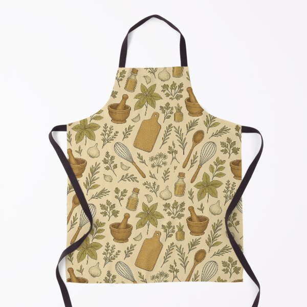 Item preview, Vintage Herb Garden Pattern Kitchen designed and sold by MiLaKK.