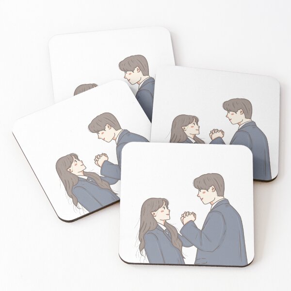 Item preview, Head Over Heels – Korean Drama Couple designed and sold by niremme.