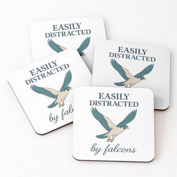Item preview, Easily Distracted By Falcons Falconry Birds designed and sold by LuminOrb.