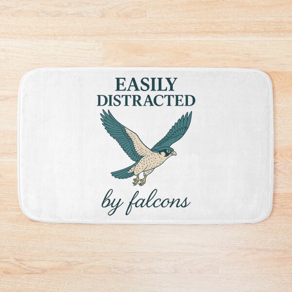 Item preview, Easily Distracted By Falcons Falconry Birds designed and sold by LuminOrb.