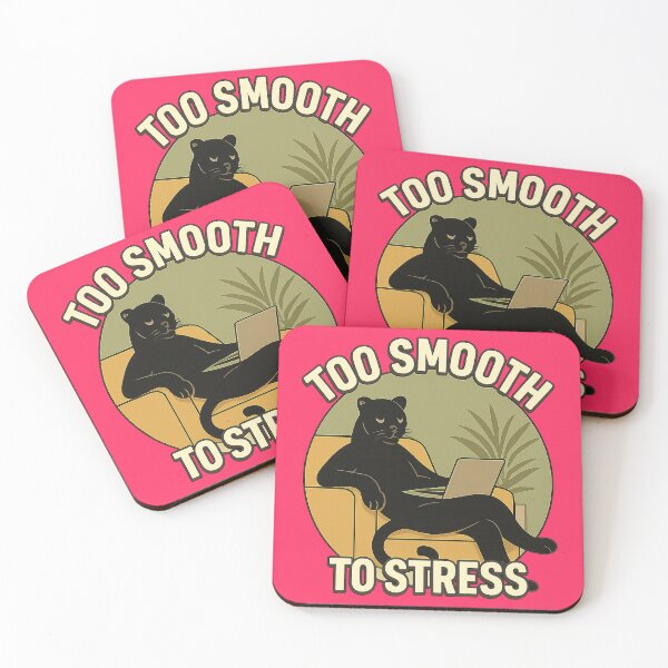 Item preview, Urban Panther – Too Smooth to Stress Illustration designed and sold by Modivox.