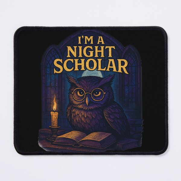 Item preview, Im A Night Scholar - Gift for Night Owls Book Lovers Art designed and sold by Jarminis.