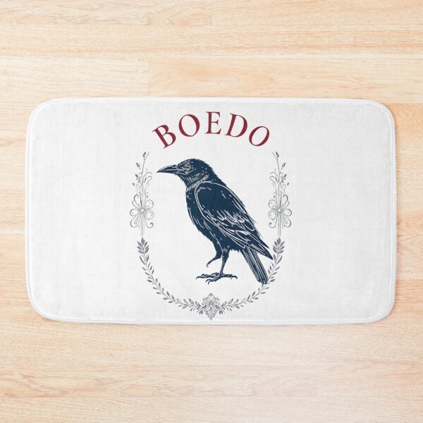 Item preview, Minimalistic Cuervo Boedo CASLA Raven AzulGrana Elements SANLORE designed and sold by ART ATTACK ZONE.