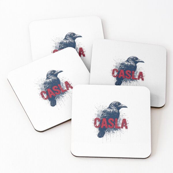 Item preview, Red Cuervo Boedo CASLA Raven AzulGrana Elements SANLORE designed and sold by ART ATTACK ZONE.