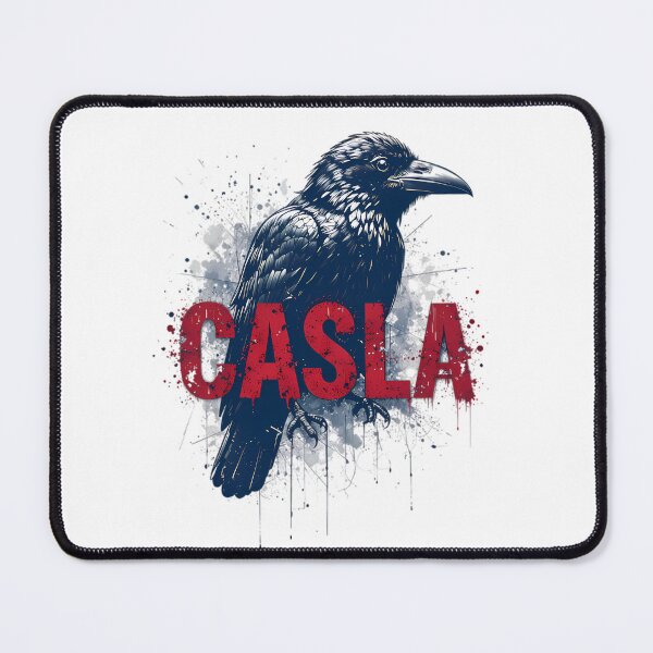 Item preview, Red Cuervo Boedo CASLA Raven AzulGrana Elements SANLORE designed and sold by ART ATTACK ZONE.