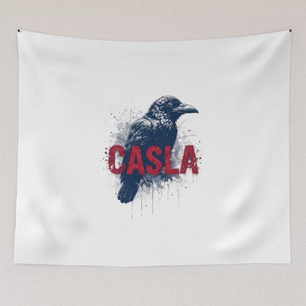 Item preview, Red Cuervo Boedo CASLA Raven AzulGrana Elements SANLORE designed and sold by ART ATTACK ZONE.