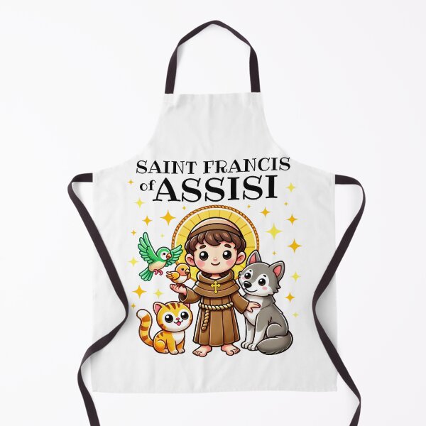 Item preview, Saint Francis of Assisi Saint of Animals Catholic for kids designed and sold by NUMAcreations.