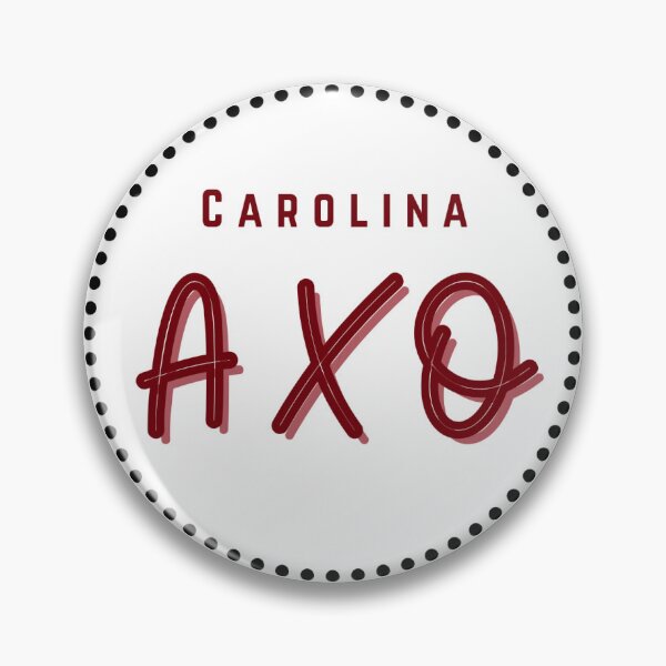 Item preview, AXO South Carolina Football Gameday Pin Button designed and sold by Kickoff Buttons.