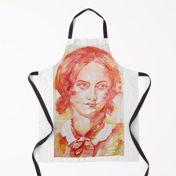 Item preview, CHARLOTTE BRONTE watercolor portrait .2 designed and sold by lautir.