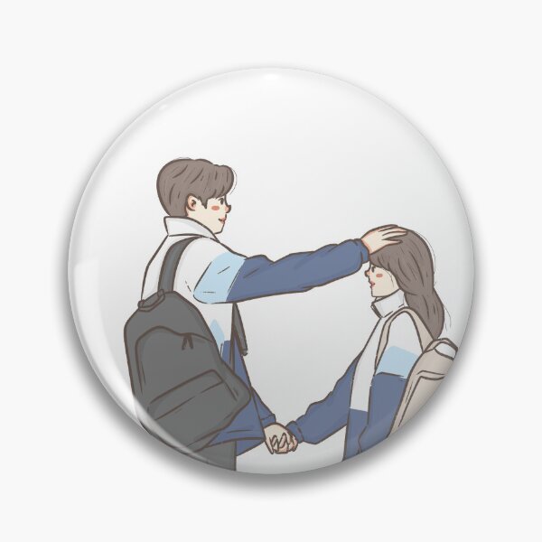 Item preview, Head Over Heels – Korean Drama Couple designed and sold by niremme.