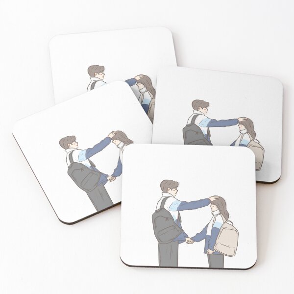 Item preview, Head Over Heels – Korean Drama Couple designed and sold by niremme.