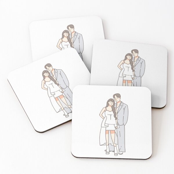 Item preview, Head Over Heels – Korean Drama Couple designed and sold by niremme.