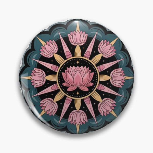 Item preview, Мandala with a lotus flower at its center.  designed and sold by Lilashakti ⭐️ ⭐️ ⭐️ ⭐️ ⭐️.