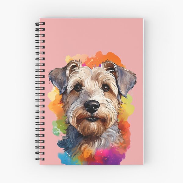 Item preview, Soft-Coated Wheaten Terrier Dreams Splash Art designed and sold by The Digital Compass.