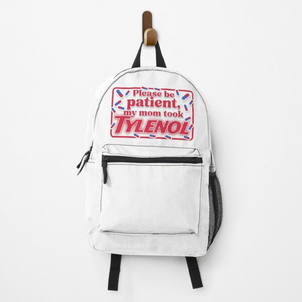 Item preview, Please Be Patient My Mom Took Tylenol Funny Bumper designed and sold by liora1pastel.