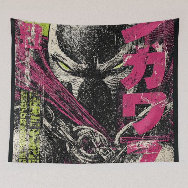 Item preview, Spawn Japanese Movie Poster  designed and sold by AnimeArsenalPrints.