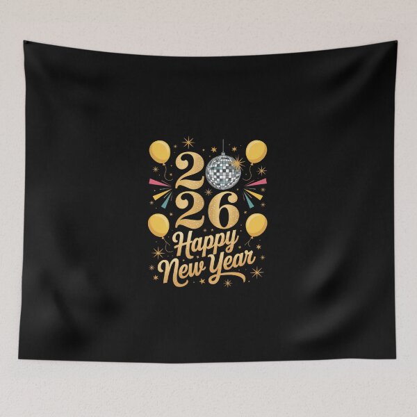 Item preview, 2026 Happy New Year designed and sold by KarstenNoanra.