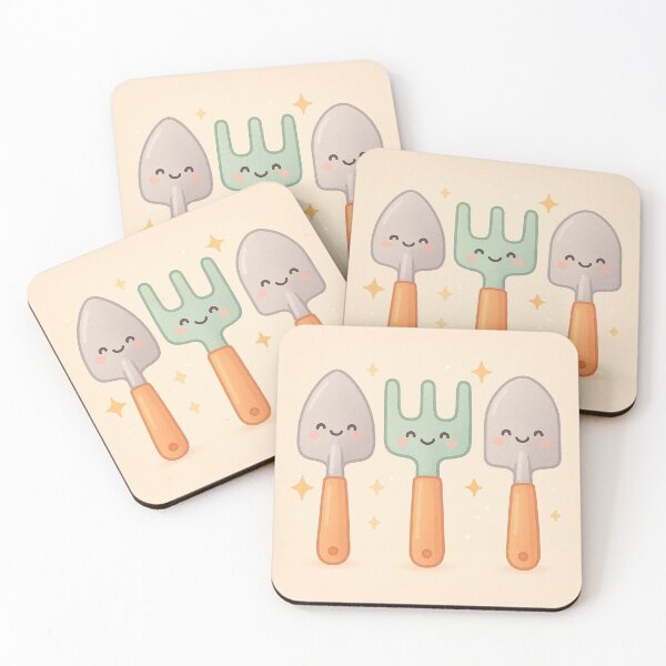 Item preview, Smiley Garden Tools designed and sold by MindprintStudio.
