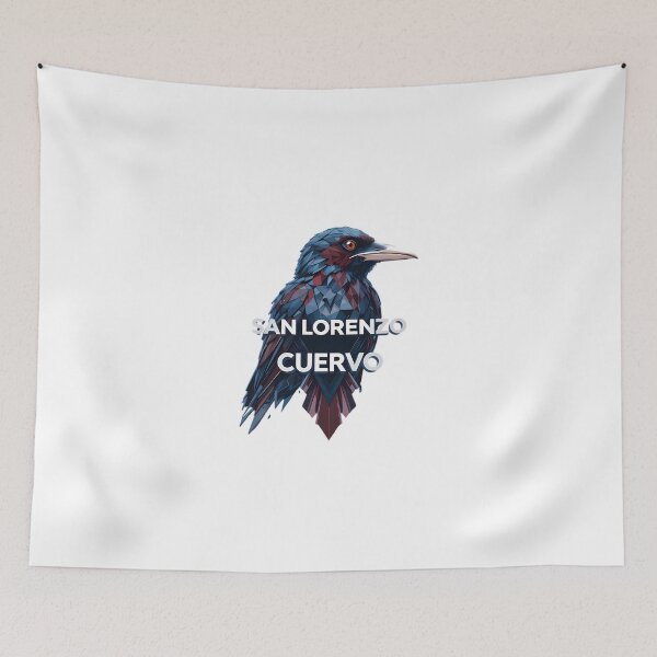 Item preview, San Cuervo Boedo CASLA Raven AzulGrana Elements SANLORE designed and sold by ART ATTACK ZONE.