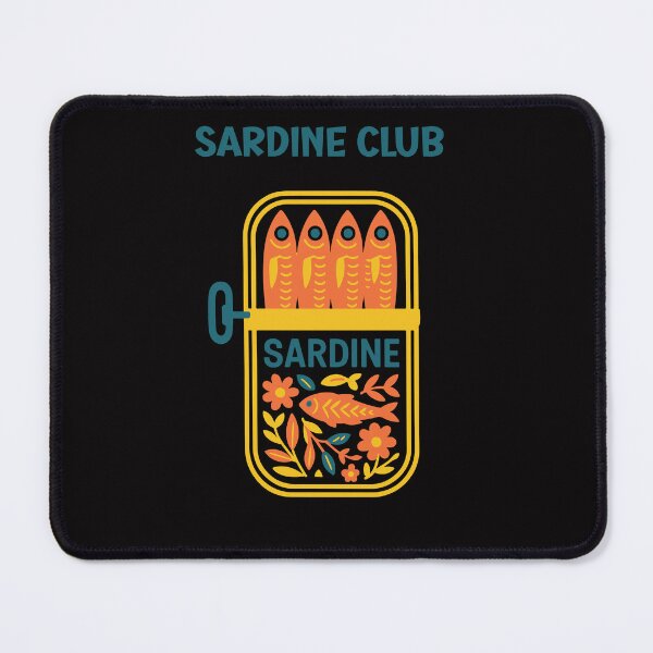 Item preview, Sardine Club – Quirky Fisherman Aesthetic designed and sold by Maggiepeshop.