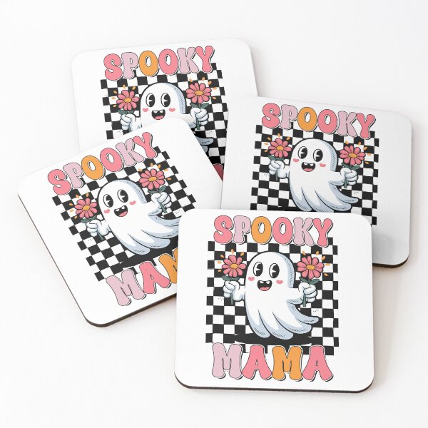Item preview, Spooky Mama Retro Ghost Halloween Design designed and sold by TakeOnline247.