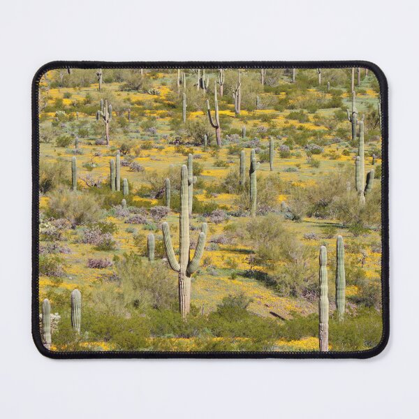 Item preview, Wildflowers Amongst The Saguaros designed and sold by simonjayphotos.