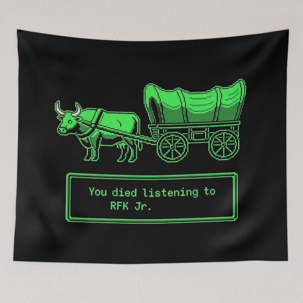 Item preview, You Have Died Listening to RFK Jr Oregon Meme Vintage designed and sold by liora1pastel.