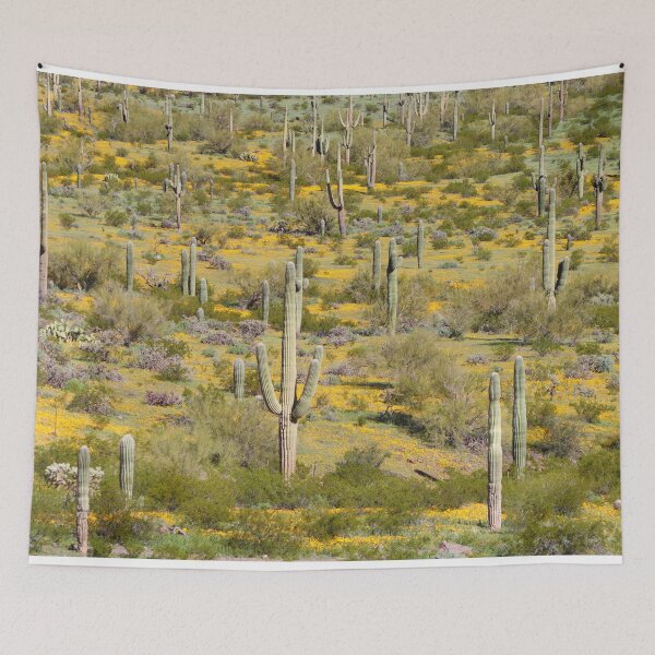Item preview, Wildflowers  Amongst The Saguaros designed and sold by simonjayphotos.