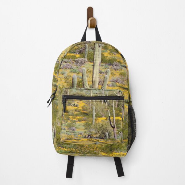 Item preview, Wildflowers Amongst The Saguaros designed and sold by simonjayphotos.