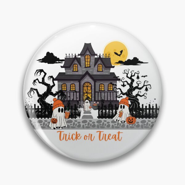 Item preview, Ghostly Trick or Treat designed and sold by ChristinePartlow.