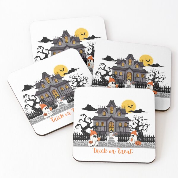 Item preview, Ghostly Trick or Treat designed and sold by ChristinePartlow.