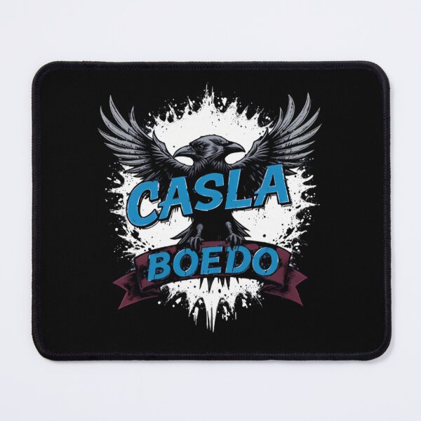 Item preview, Black Cuervo Boedo CASLA Raven AzulGrana Elements SANLORE designed and sold by ART ATTACK ZONE.