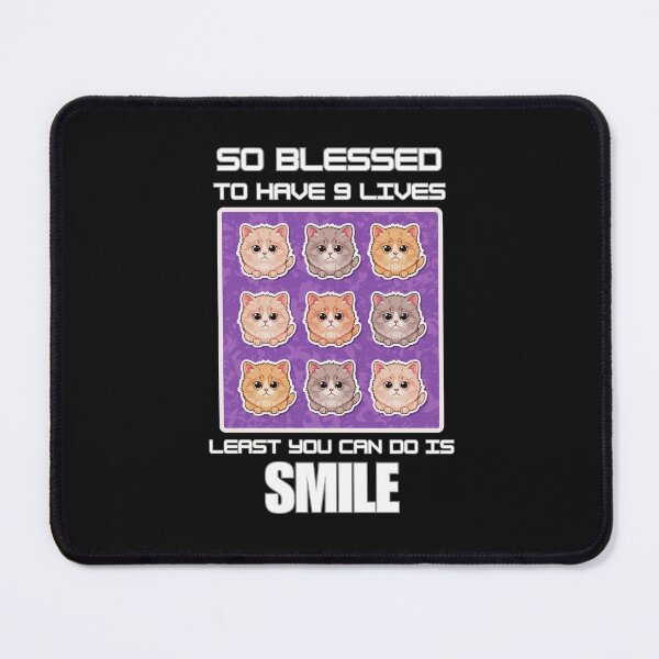 Item preview, WITH NINE LIVES AT LEAST SMILE designed and sold by aledfychan.