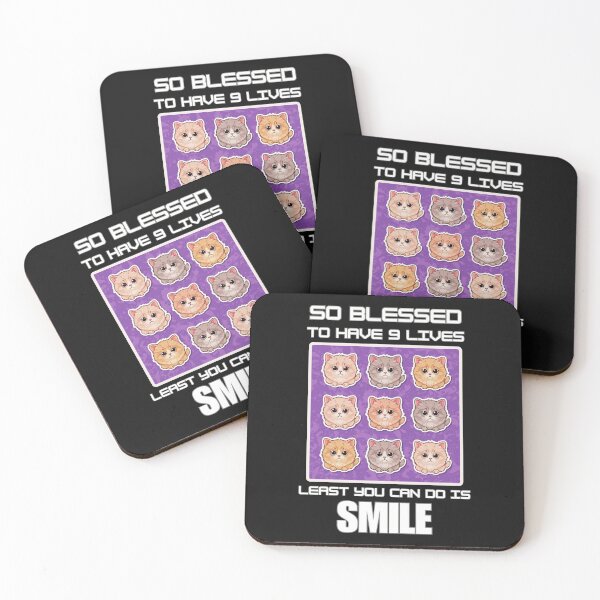 Item preview, WITH NINE LIVES AT LEAST SMILE designed and sold by aledfychan.