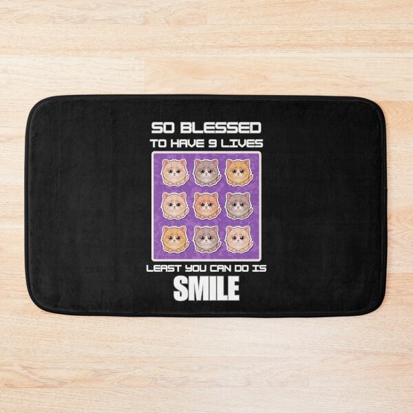 Item preview, WITH NINE LIVES AT LEAST SMILE designed and sold by aledfychan.