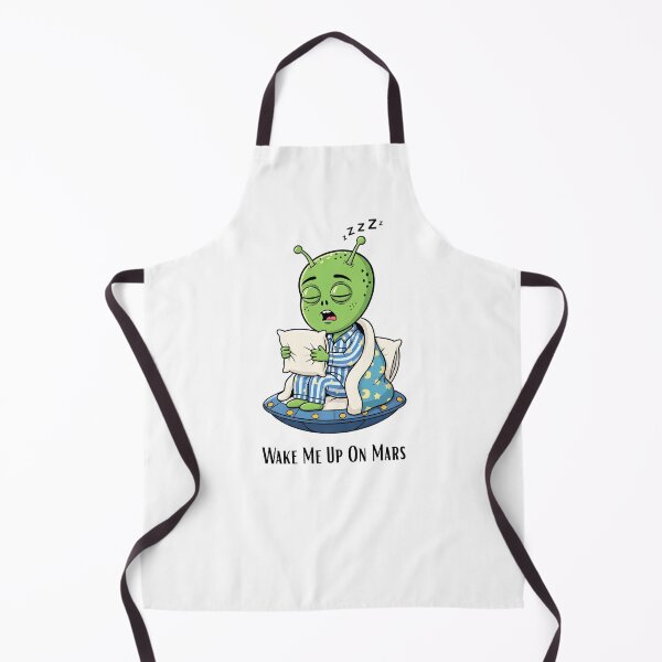 Item preview, Wake Me Up On Mars – Cute Sleepy Alien Cartoon Design designed and sold by EverStitchStudio ★★★★★.