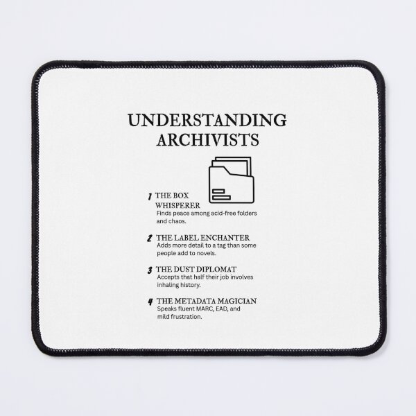 Item preview, Understanding Archivists – Funny Definitions About Archival Life designed and sold by PsyFlow35.
