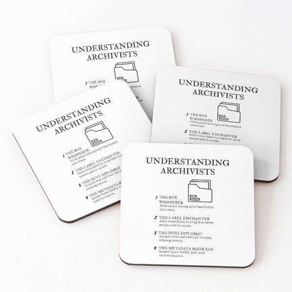 Item preview, Understanding Archivists – Funny Definitions About Archival Life designed and sold by PsyFlow35.
