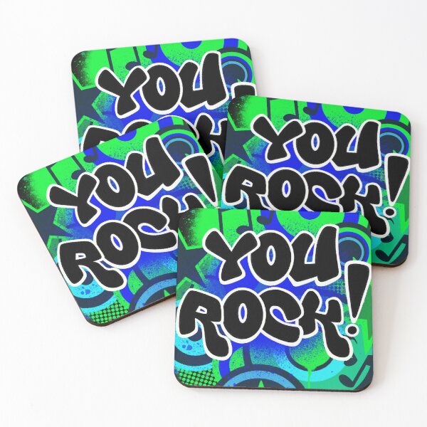 Item preview, You Rock Frutiger Metro designed and sold by DiaDesignsArt.