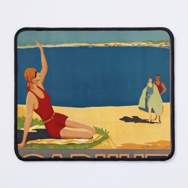 Item preview, Vintage 1930s Carhue Travel Poster | Art Deco Wall Art | Argentina Spa Town Decor | Health & Leisure Poster | Retro Railway Art designed and sold by artofuniverse.