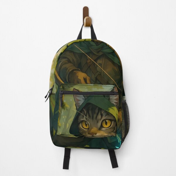 Artikelvorschau, Ranger Cat und Shadow Assassin im Wald entworfen und verkauft von Crain Fantasy Art.