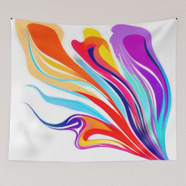 Item preview, Organic Swirls Vibrant Energy designed and sold by CTM ArtStudio.