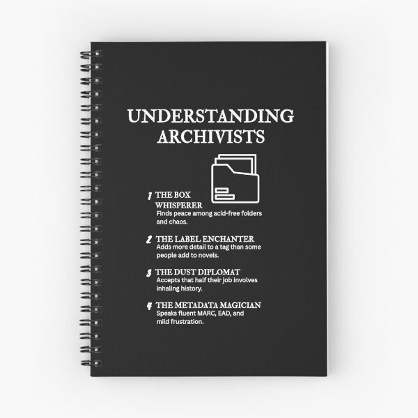 Item preview, Understanding Archivists – Funny Definitions About Archival Life – Black designed and sold by PsyFlow35.