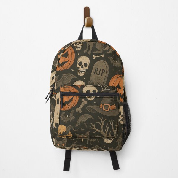 Item preview, Haunted Halloween Chaos – Dense All-Over Spooky Print designed and sold by getpressedshirt.
