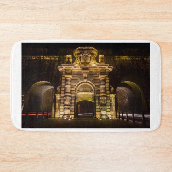 Item preview,  Night View Of Saint Helen's Gate Archway Illuminated With Warm Lighting designed and sold by Nmallia.