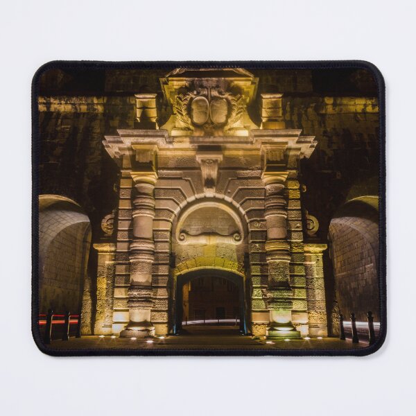 Item preview,  Night View Of Saint Helen's Gate Archway Illuminated With Warm Lighting designed and sold by Nmallia.